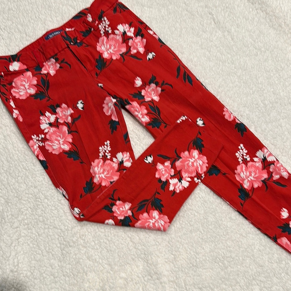 Floral Red Kids Bottoms